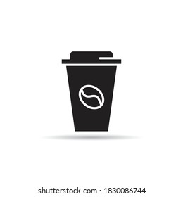 coffee cup icon vector illustration