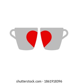 Icono de taza de café. ilustración vectorial