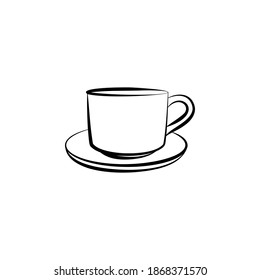 Coffee cup icon vector illustration