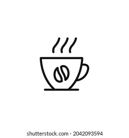 Coffee cup icon vector illustration