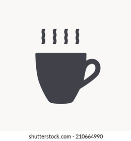 coffee cup icon , vector illustration