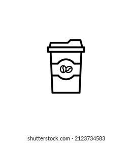 Coffee cup icon. Vector illustration. on white background eps 10 