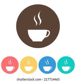 Coffee cup icon , vector illustration