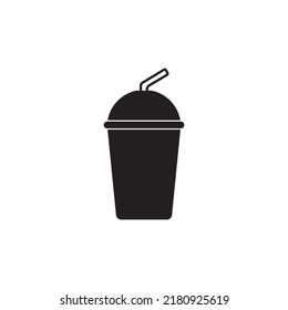 coffee cup icon. vector illustration logo design.