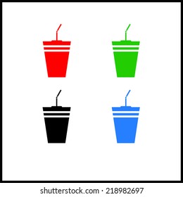 Coffee cup icon , vector illustration