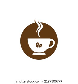 coffee cup icon vector illustration template design
