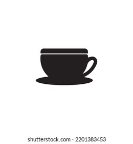 coffee cup icon vector illustration logo template