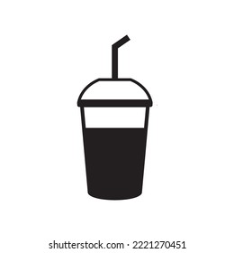 coffee cup icon. vector illustration logo design.