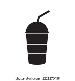 coffee cup icon. vector illustration logo design.