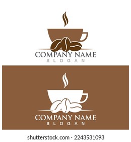 coffee cup icon vector illustration template design