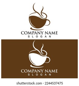 coffee cup icon vector illustration template design