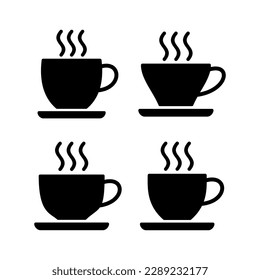 coffee cup icon vector illustration. cup a coffee sign and symbol