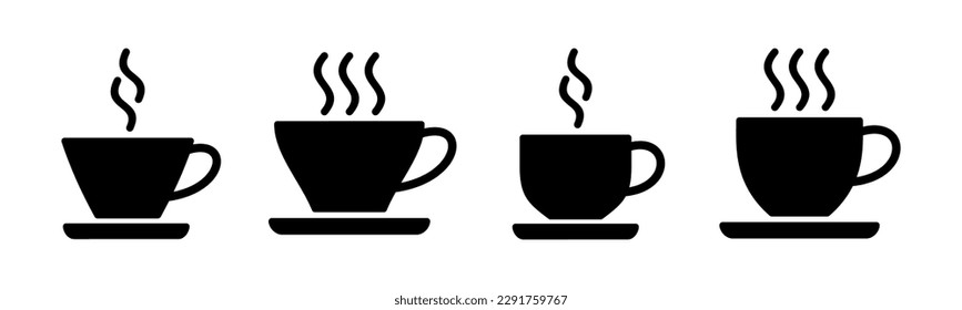 coffee cup icon vector illustration. cup a coffee sign and symbol