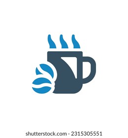 coffee cup icon vector illustration