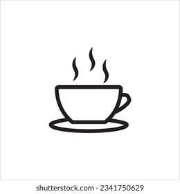 coffee cup icon vector illustration symbol