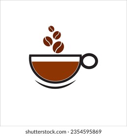 COFFEE CUP ICON VECTOR ILLUSTRATION SYMBOL DESIGN
