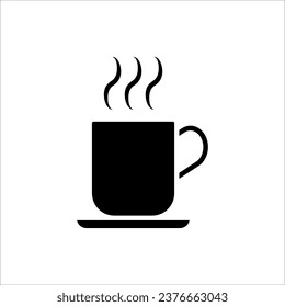 Coffee cup icon. vector illustration on white background
