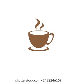 Kaffeetasse-Symbol Vektor-Illustration