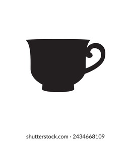 Icono de taza de café ilustración vectorial.