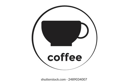 coffee cup icon vector illustration.