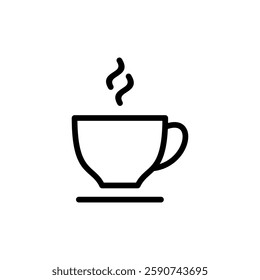 coffee cup icon vector illustration. cup a coffee sign and symbol