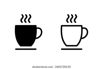 coffee cup icon vector illustration. cup a coffee sign and symbol
