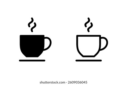 coffee cup icon vector illustration. cup a coffee sign and symbol