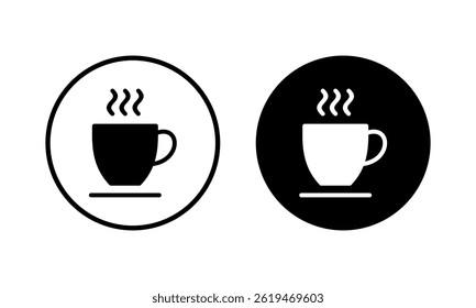 coffee cup icon vector illustration. cup a coffee sign and symbol