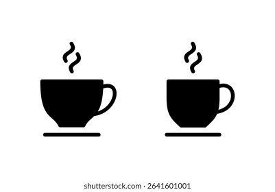 coffee cup icon vector illustration. cup a coffee sign and symbol