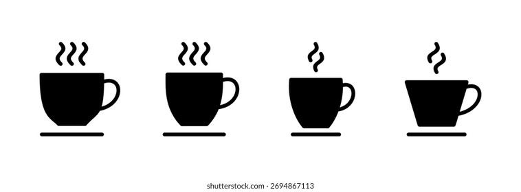 coffee cup icon vector illustration. cup a coffee sign and symbol