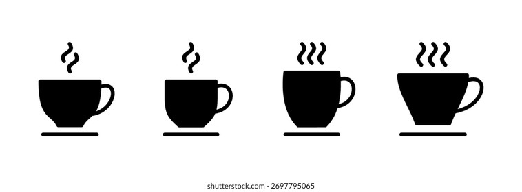 coffee cup icon vector illustration. cup a coffee sign and symbol