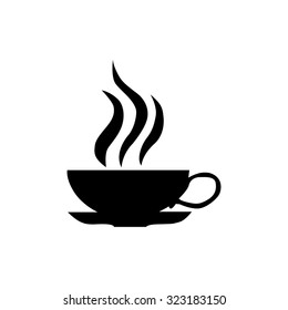Coffee cup icon. Vector illustration.