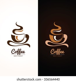 Coffee cup icon , vector illustration