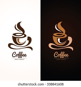 Coffee cup icon , vector illustration