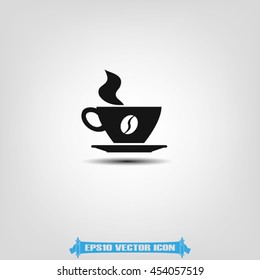 coffee cup icon vector illustration eps10.