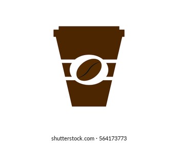 coffee cup, icon, vector illustration eps10
