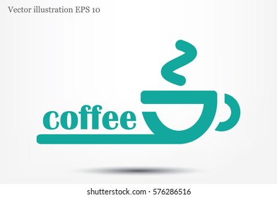 coffee cup icon vector illustration 