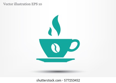 coffee cup icon vector illustration.