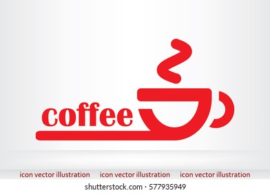 coffee cup icon vector illustration 