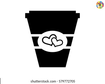 coffee cup, icon, vector illustration eps10
