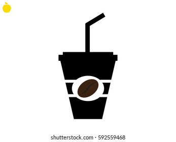 coffee cup, icon, vector illustration eps10
