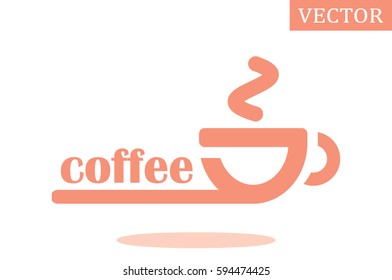 coffee cup icon vector illustration 