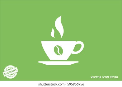 coffee cup icon vector illustration eps10