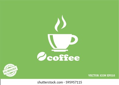 coffee cup icon vector illustration eps10.