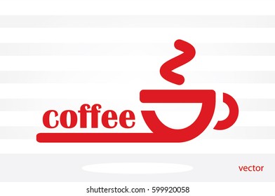coffee cup icon vector illustration.