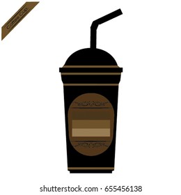 coffee cup icon vector illustration ESP10.