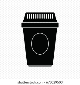 Coffee cup icon- Vector illustration