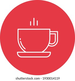 Coffee Cup icon vector image. Can also be used for food and drinks. Suitable for use on web apps, mobile apps and print media.