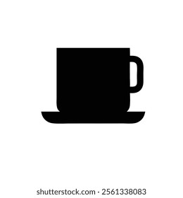 Coffee cup icon vector isolated illustration. Cups of coffee tea collection. Hot drink icon. Cup coffee Flat design.