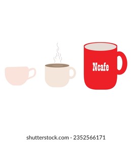 coffee cup icon vector, line sign